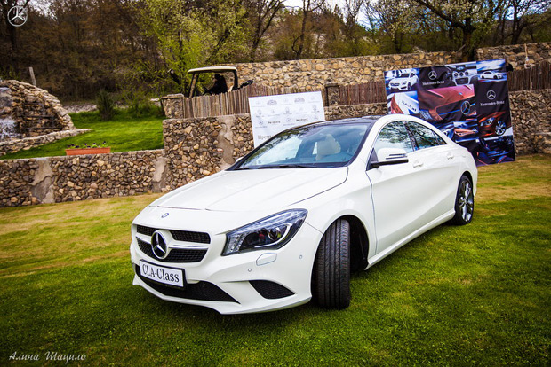   Mercedes-Benz CLA. Crimea Golf Cup 2013