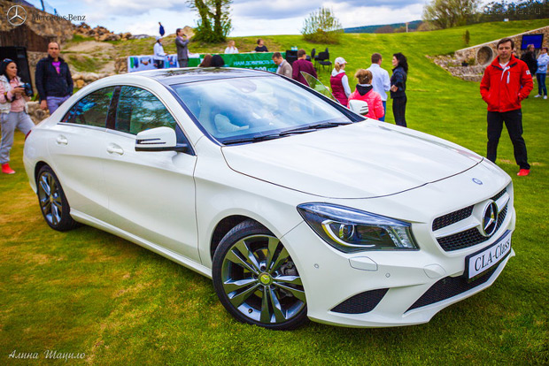   Mercedes-Benz CLA. Crimea Golf Cup 2013